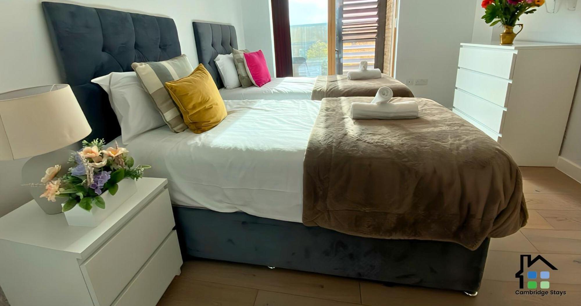Cambridge Stays - Apartment At Addenbrooke Hospital And Bio Campus - Free Private Parking Ngoại thất bức ảnh